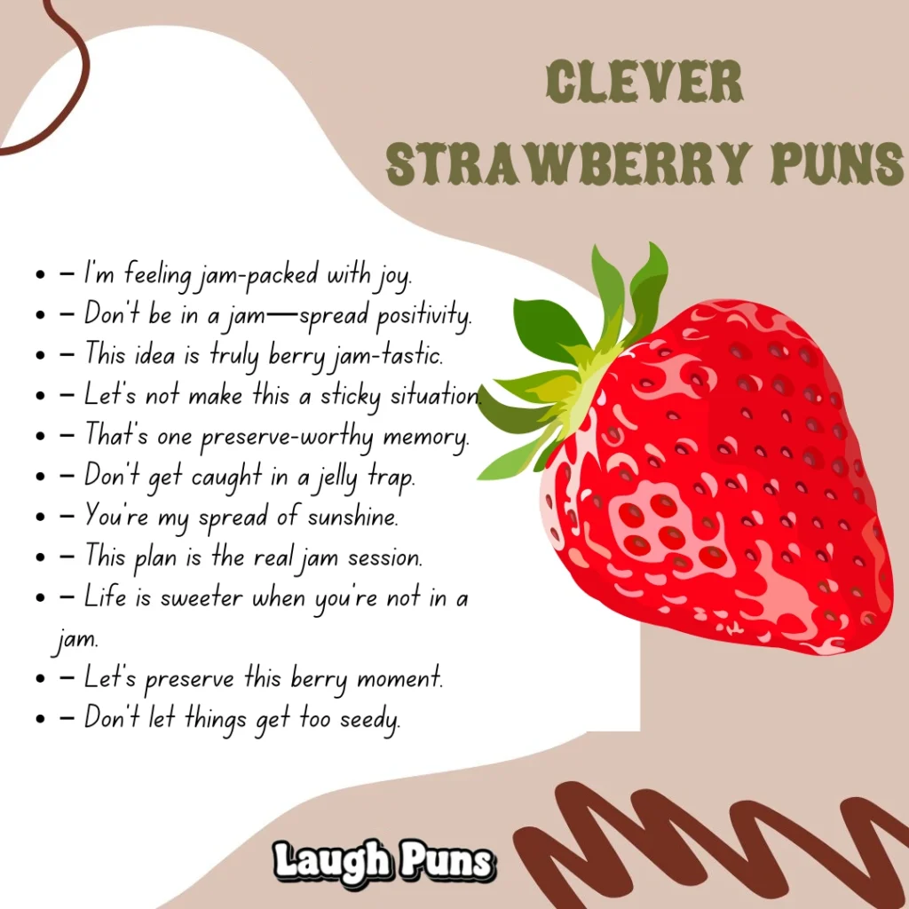 Strawberry Puns