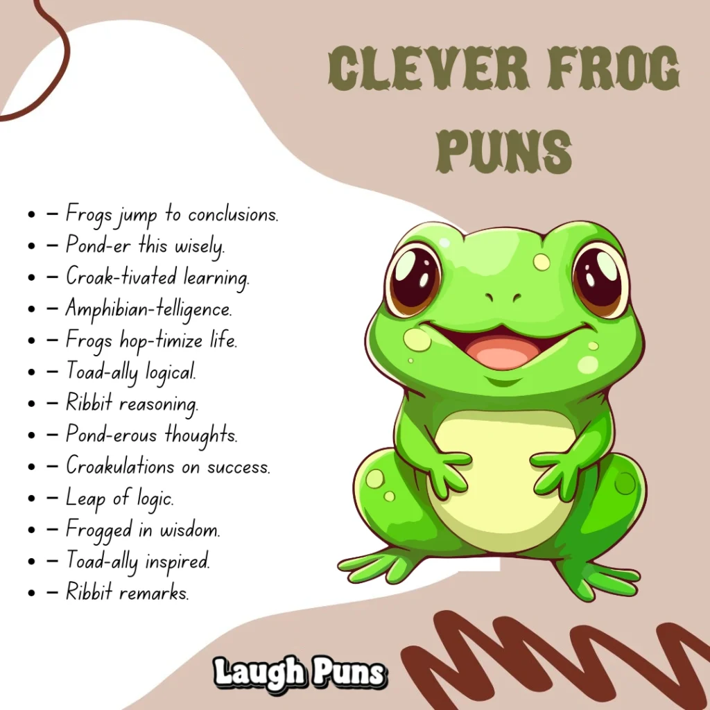 Frog Puns