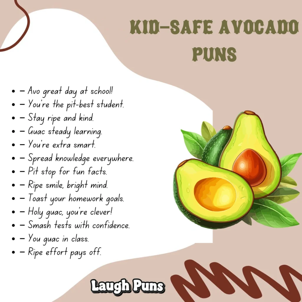 Avocado Puns