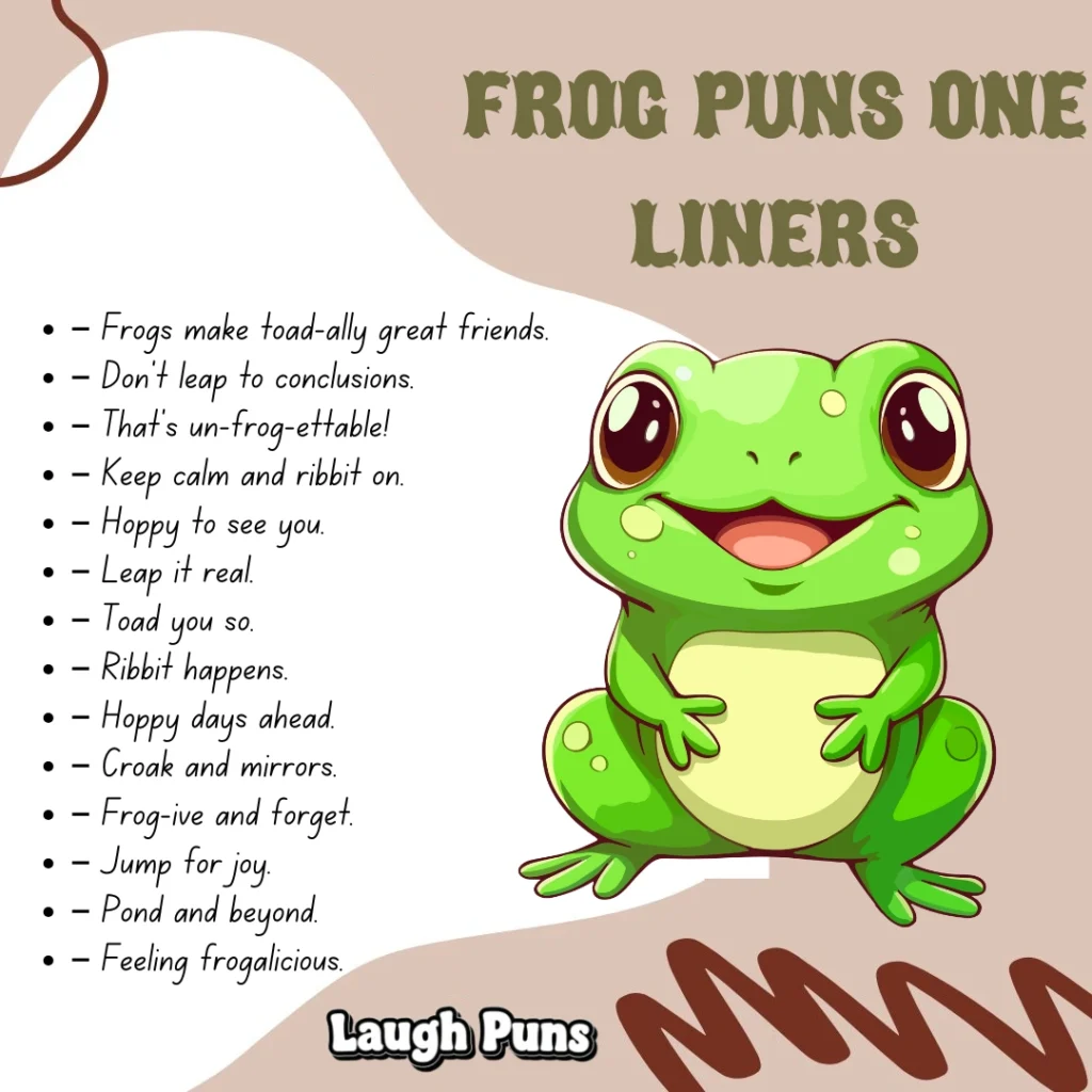 Frog Puns