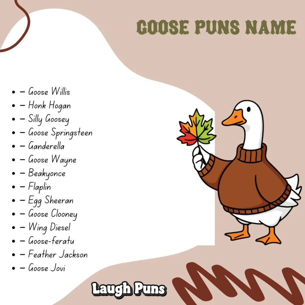Goose Puns