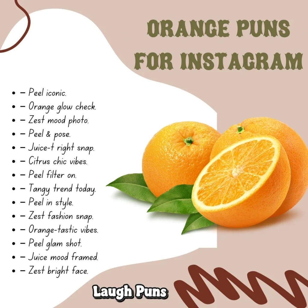 Orange Puns