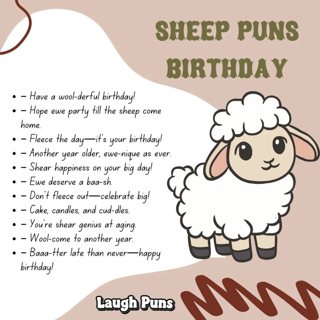 Sheep Puns