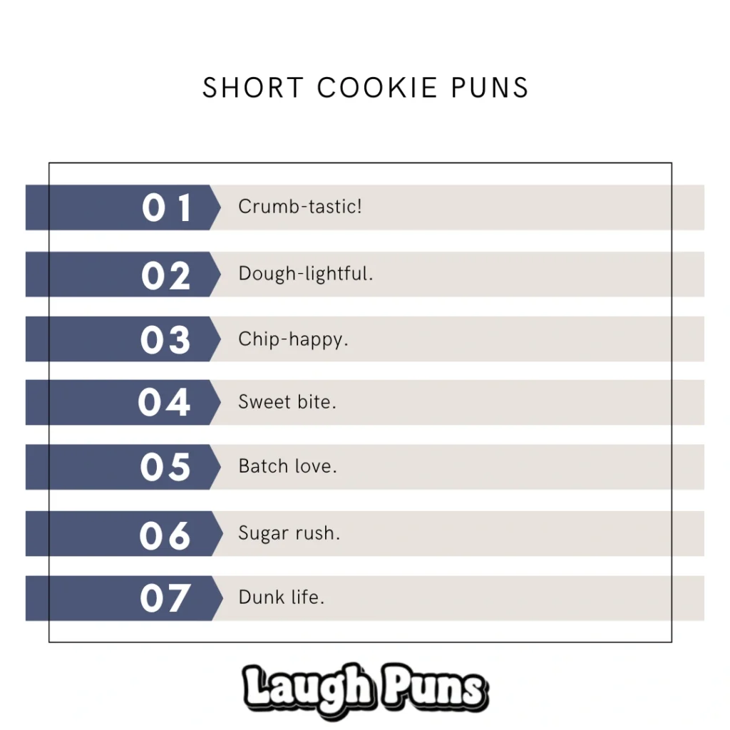Short Cookie Puns