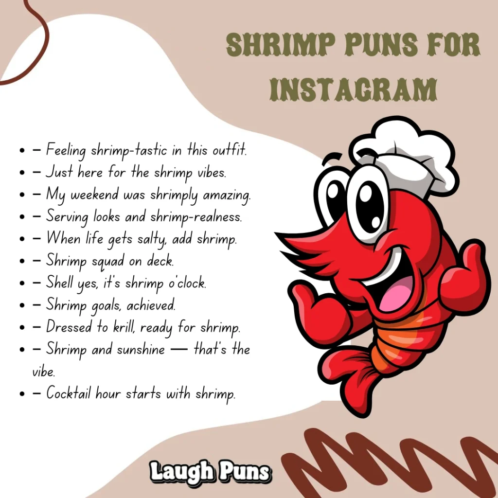 Shrimp Puns