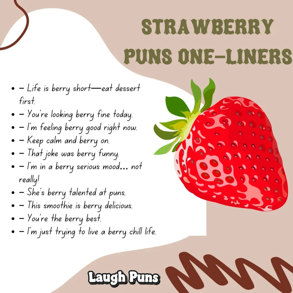 Strawberry Puns