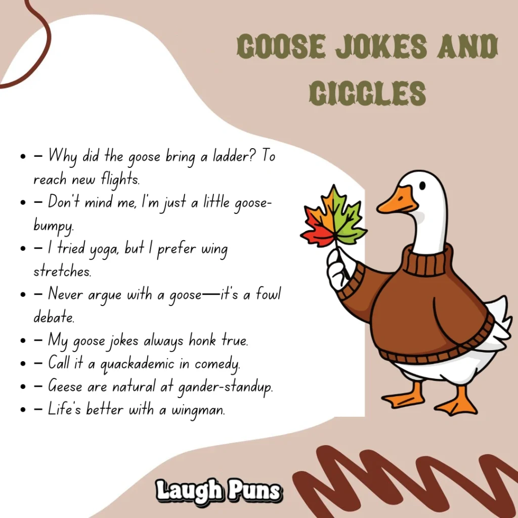 Goose Puns
