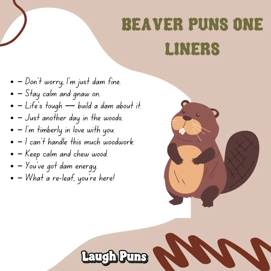 Beaver Puns
