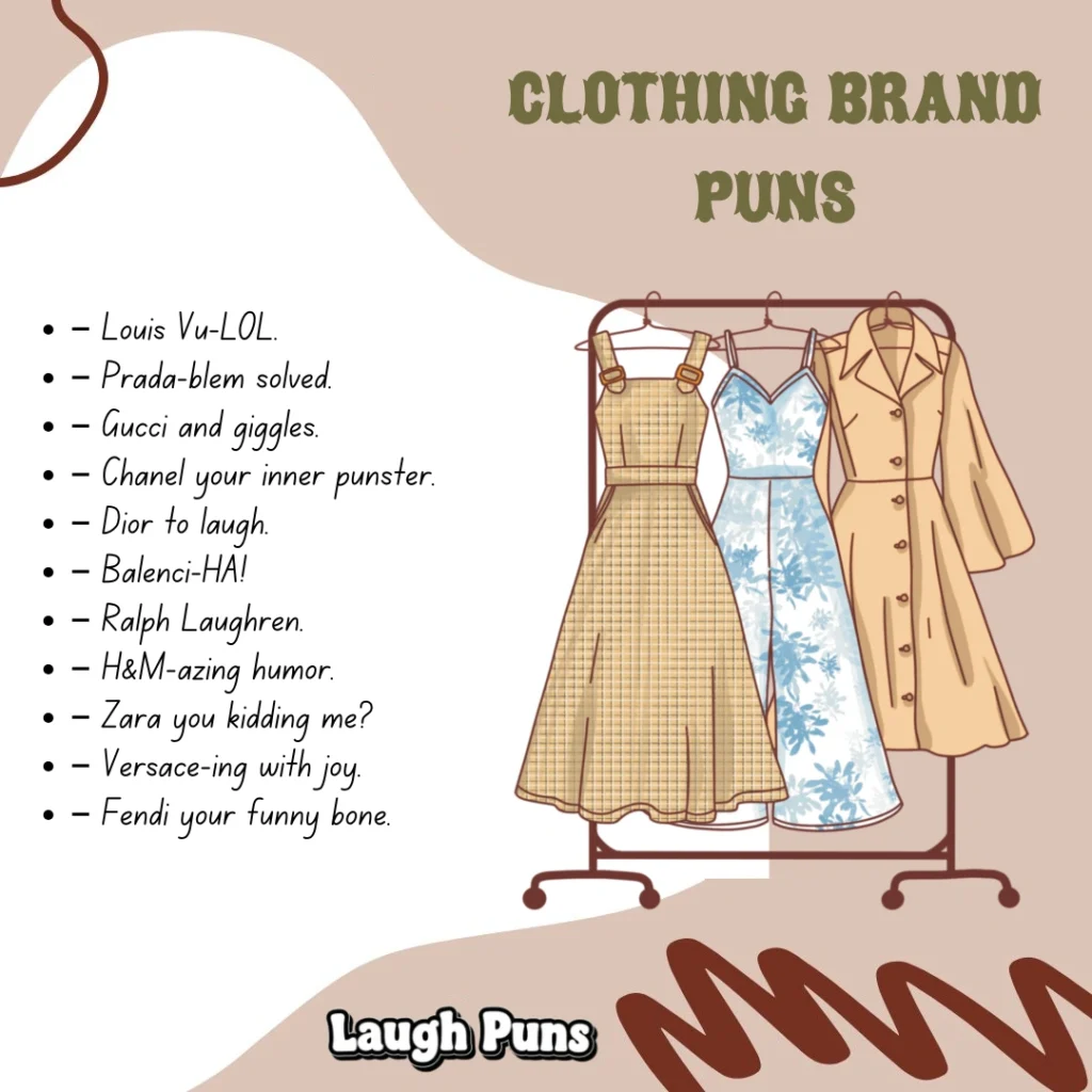 Clothing Puns
