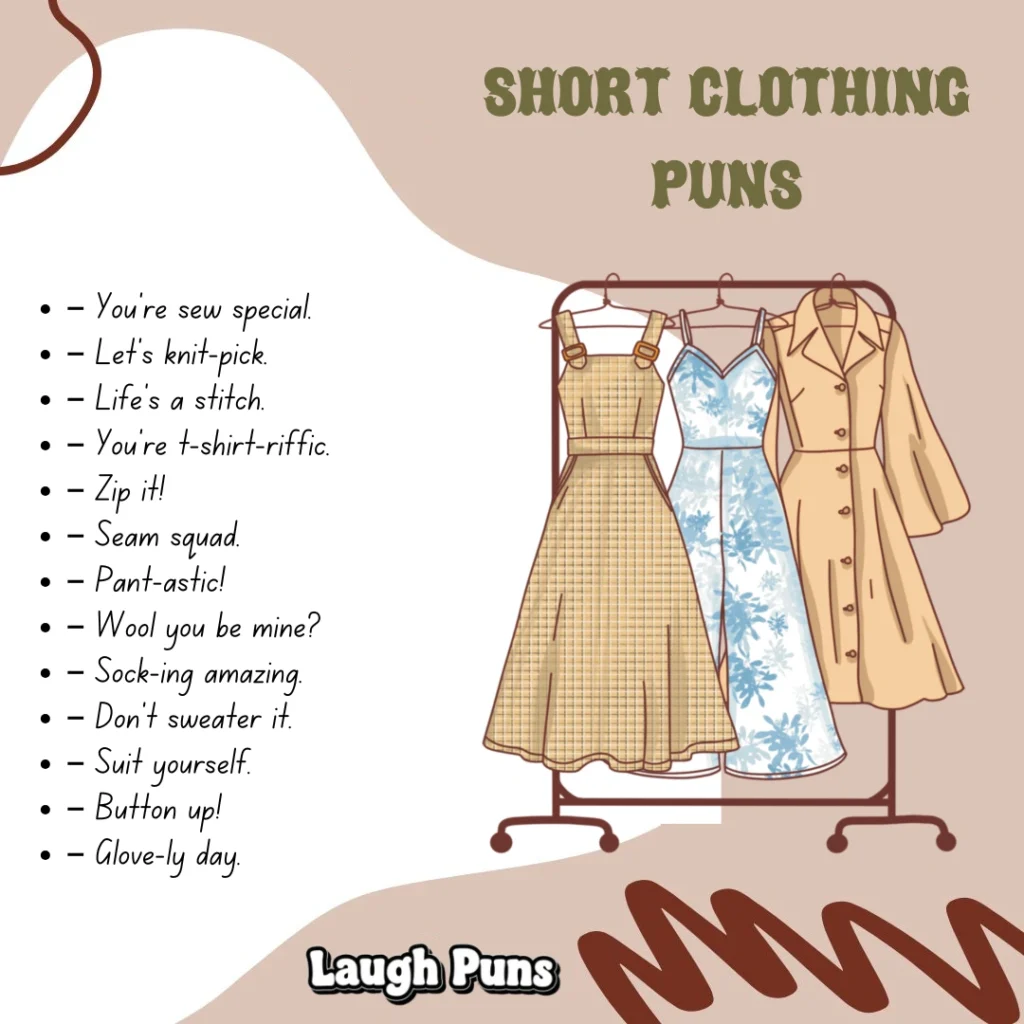 Clothing Puns