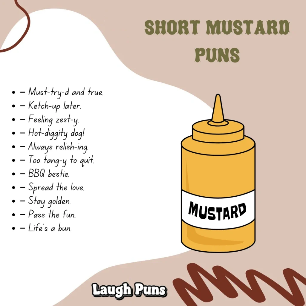 Mustard Puns