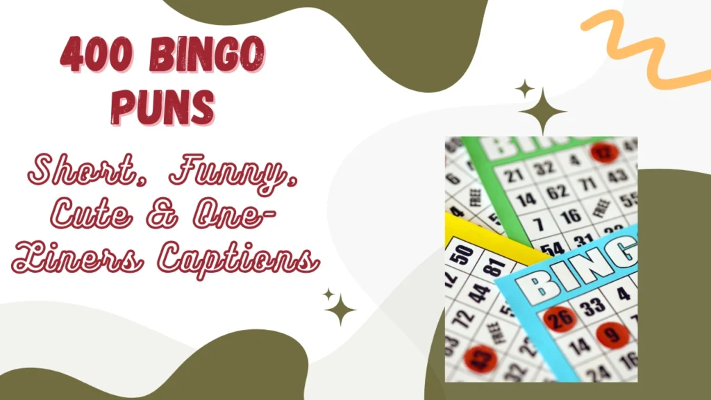 Bingo Puns