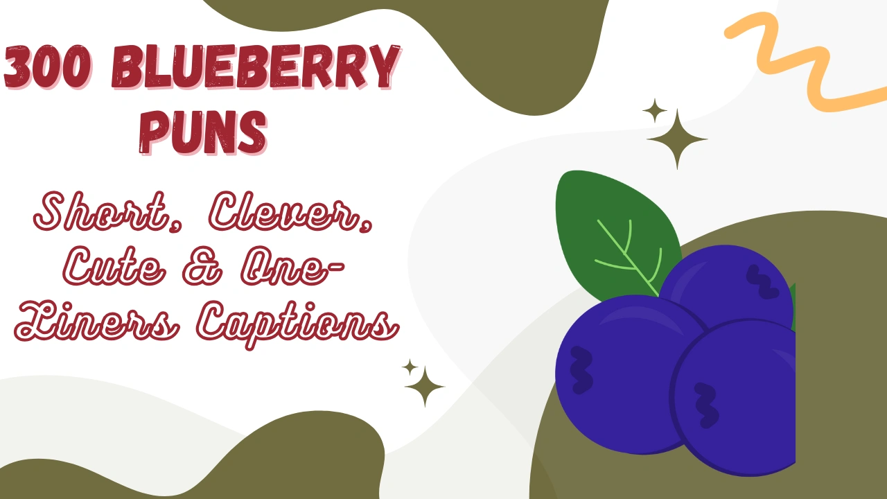 Blueberry puns