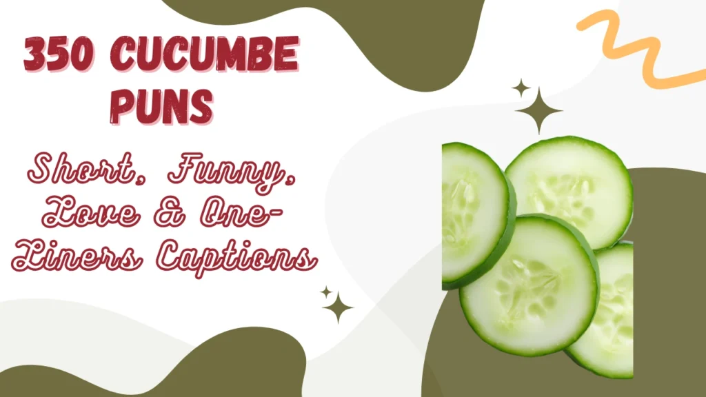 Cucumbe Puns