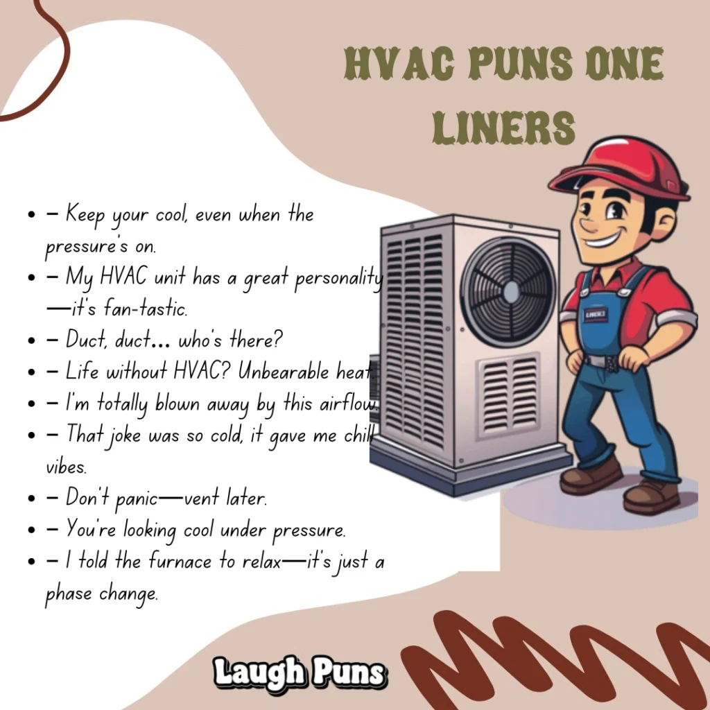 Hvac puns one liners