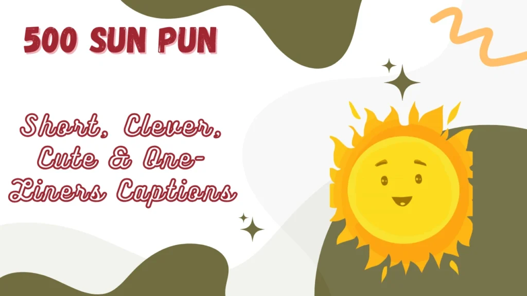 Sun pun