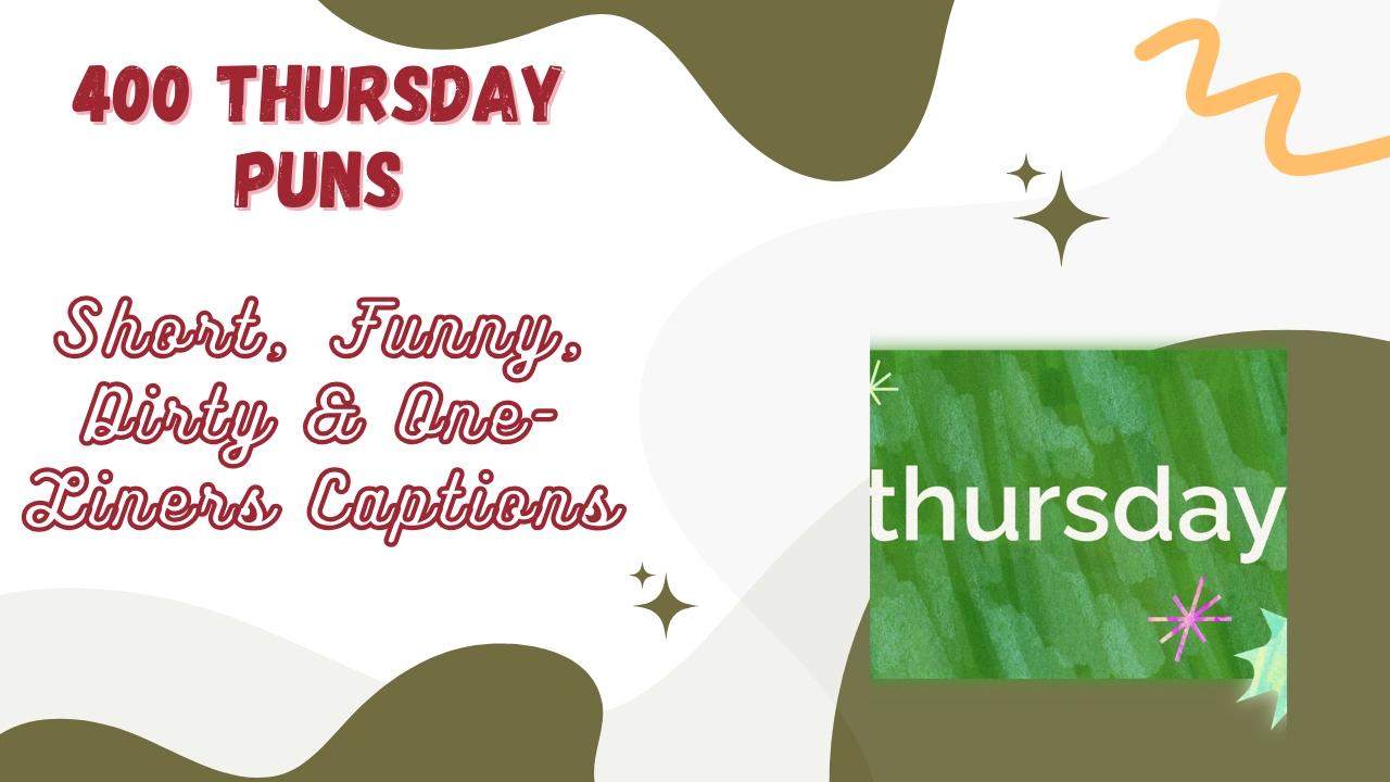 Thursday Puns