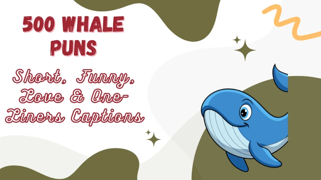 Whale Puns