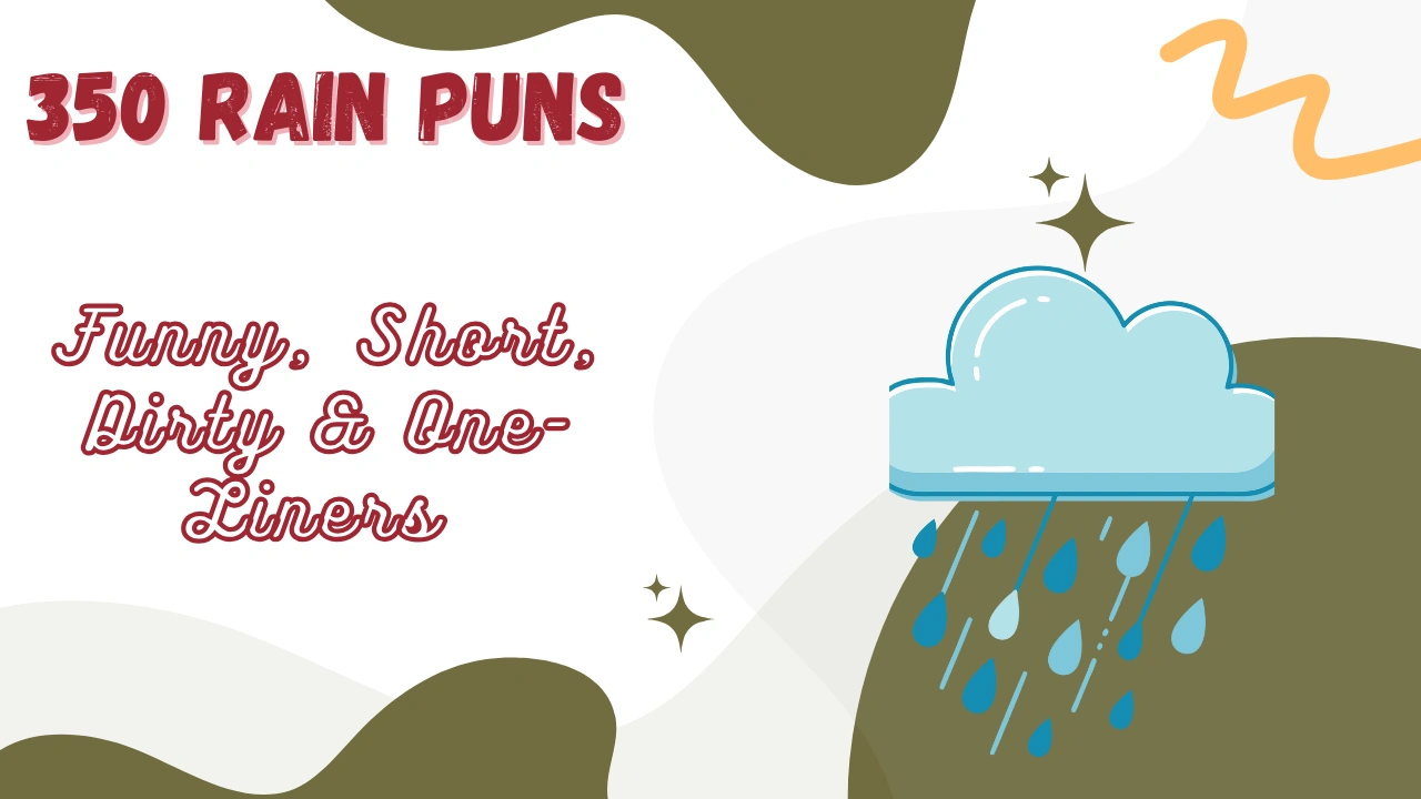 Rain puns