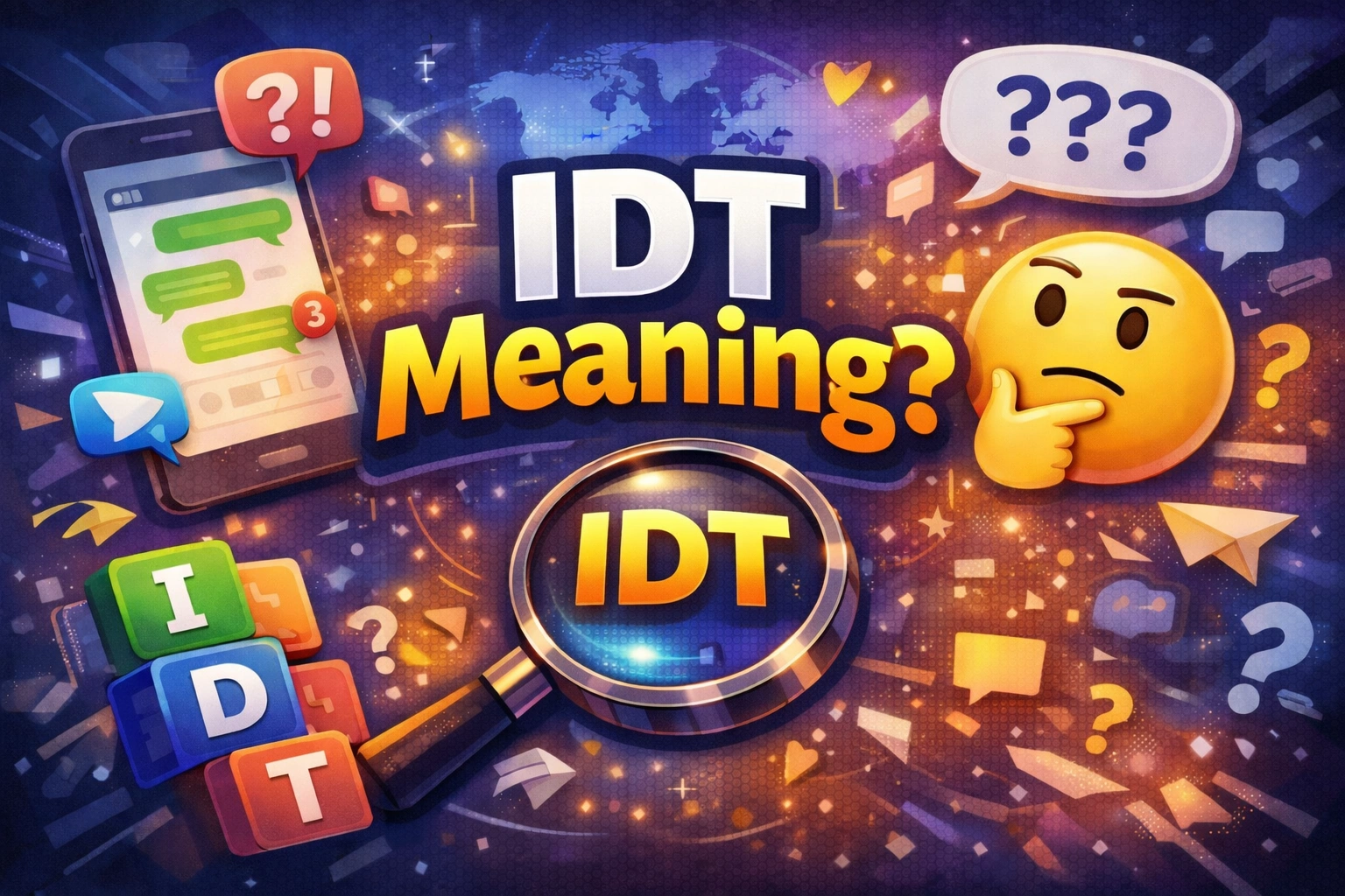 IDT Meaning in Text