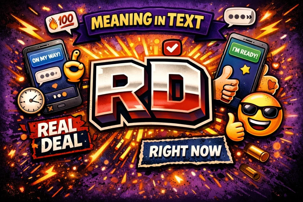 RD Meaning in Text