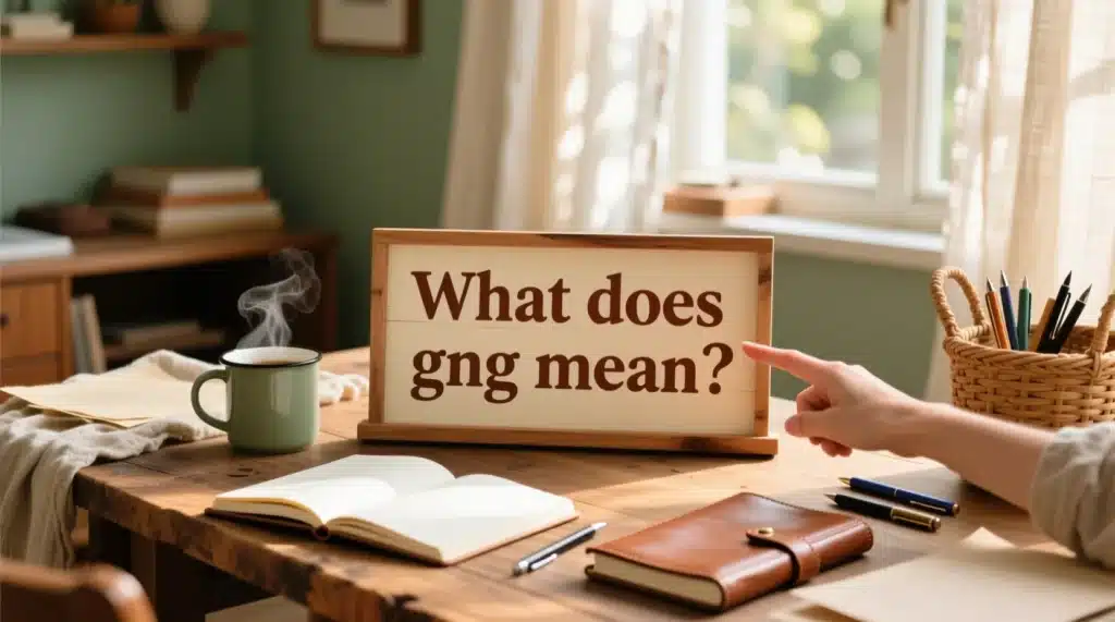 What Does GNG Mean