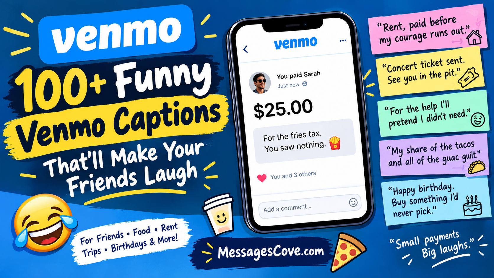100+ Funny Venmo Captions That'll Make Your Friends Laugh