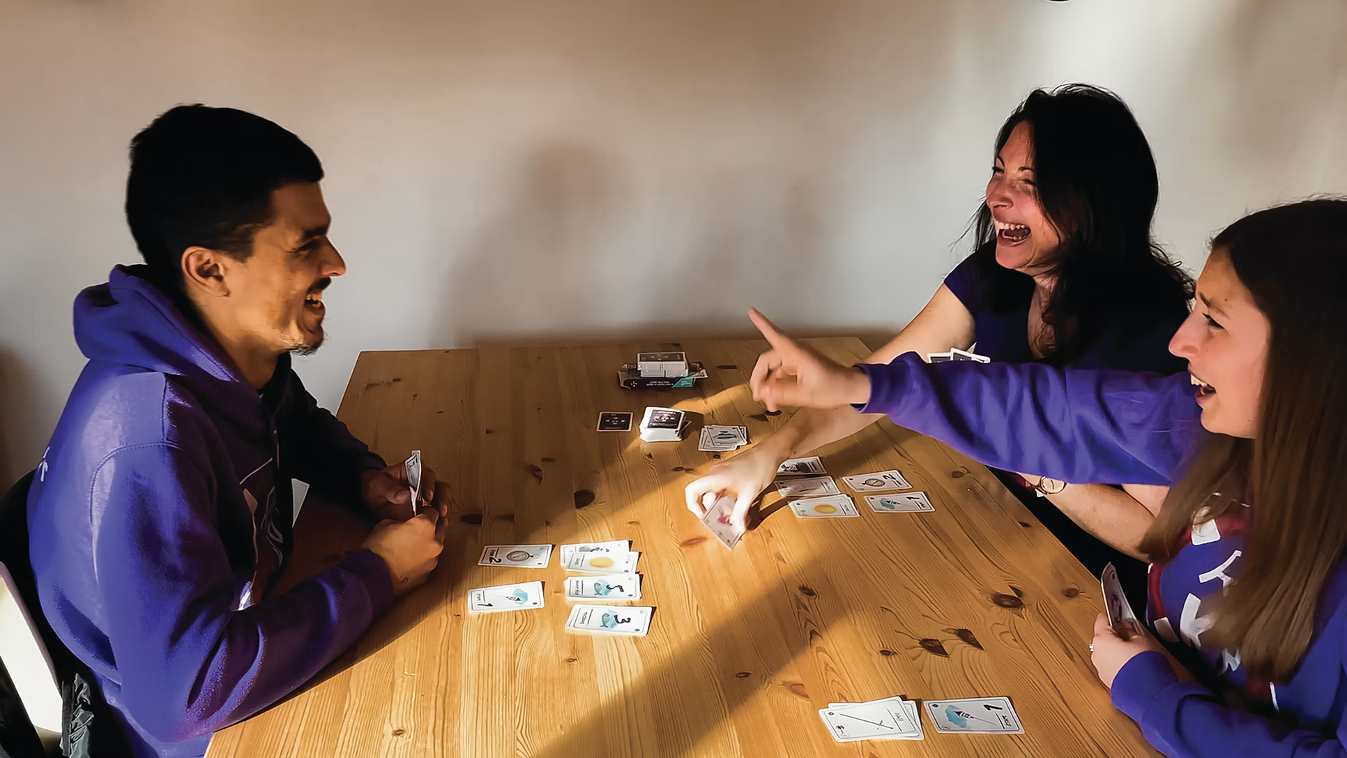 Games Designed With Room For Laughter and Camaraderie