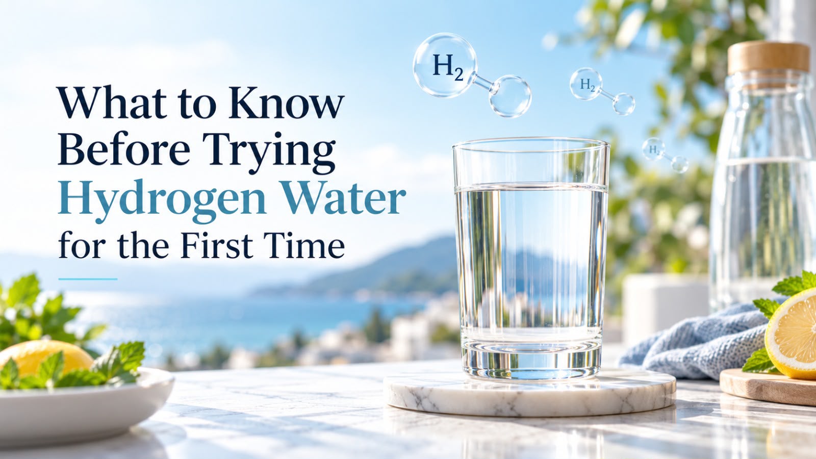 What to Know Before Trying Hydrogen Water for the First Time